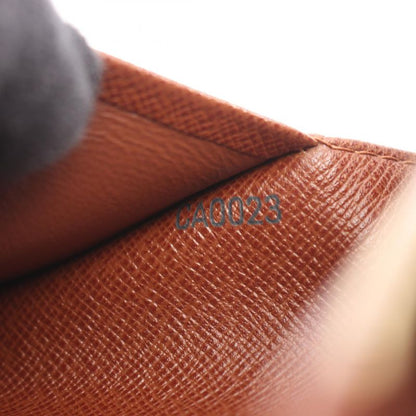 Louis Vuitton Bifold Wallet Porte Monnaie Viennois Tresor Canvas