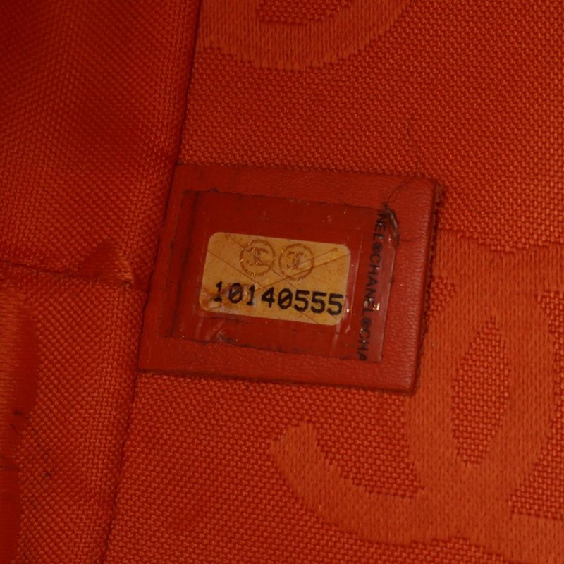 Chanel Tote Cambon Line Large Beige Leather Patent