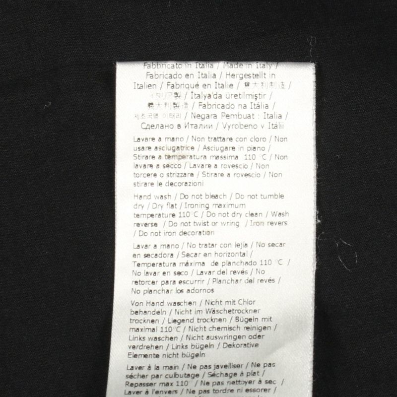 Fendi Short Sleeve T-Shirt FF Labyrinth Embroidery Cotton