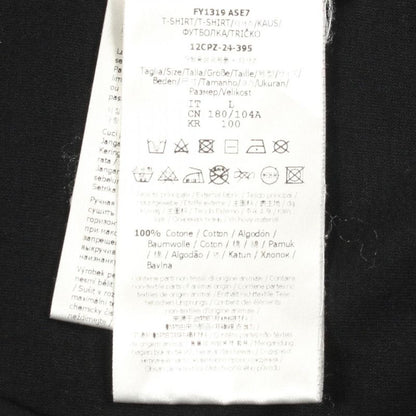 Fendi Short Sleeve T-Shirt FF Labyrinth Embroidery Cotton