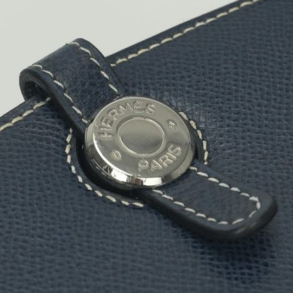 Hermes Dalvy MM Tote Lycee Blueroy Navy Silver Handbag