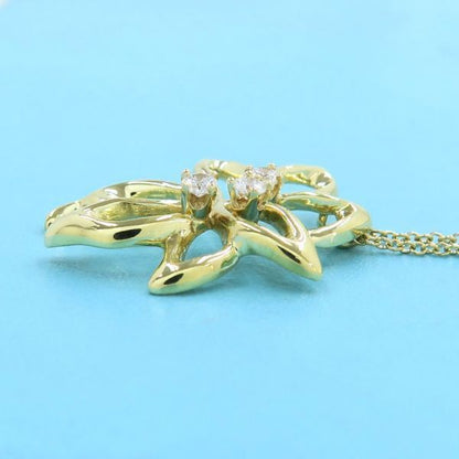 Tiffany & Co. Diamond Necklace Flower