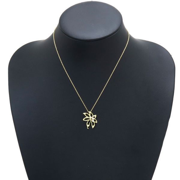 Tiffany & Co. Diamond Necklace Flower
