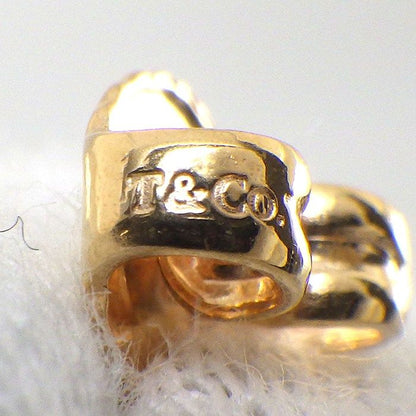 Tiffany & Co. Earrings by the Yard Open Heart Swing Drop Diamond
