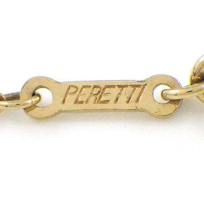 Tiffany & Co. Necklace Faceted Cut Diamond Motif 18K Yellow Gold