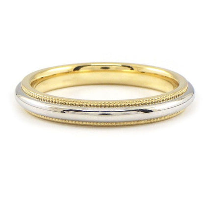 Tiffany & Co. Ring Together Milgrain Band 18K Yellow Gold