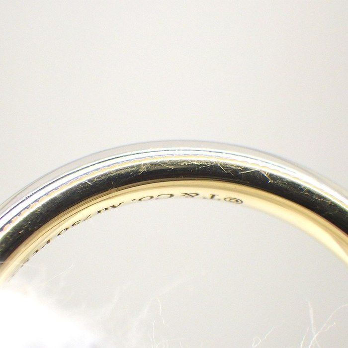 Tiffany & Co. Ring Together Milgrain Band 18K Yellow Gold