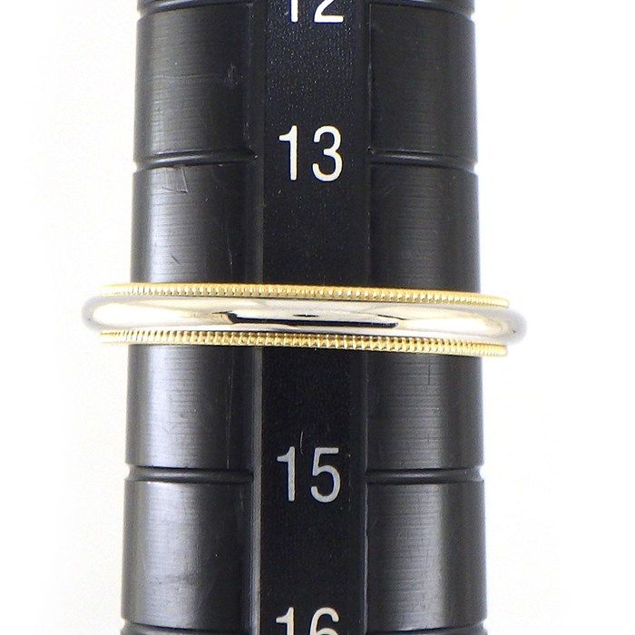 Tiffany & Co. Ring Together Milgrain Band 18K Yellow Gold