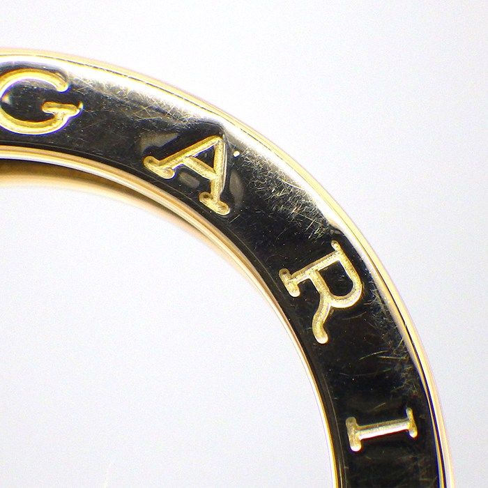Bvlgari Ring B-zero One XS Band Logo 18K Yellow Gold