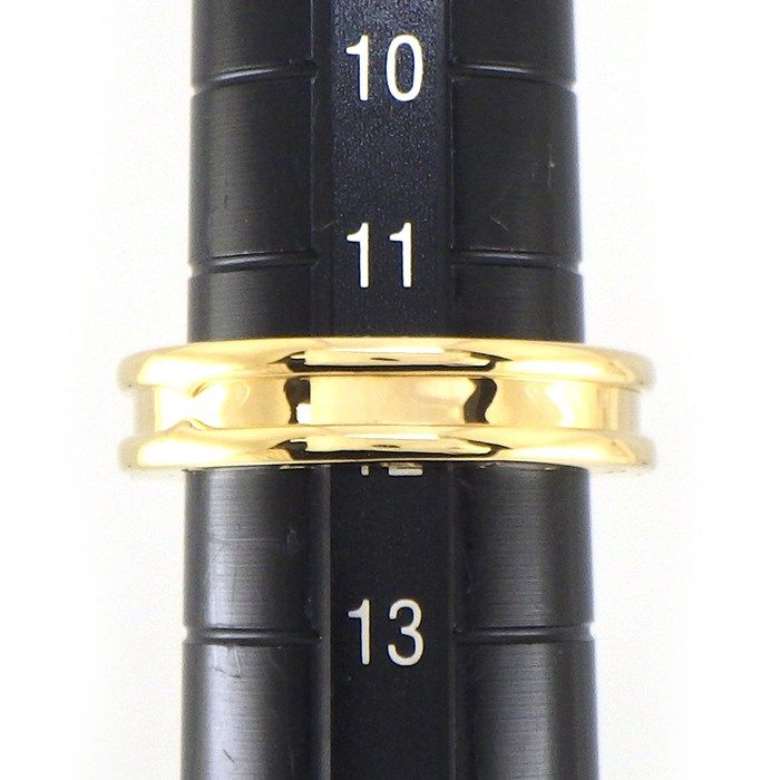 Bvlgari Ring B-zero One XS Band Logo 18K Yellow Gold