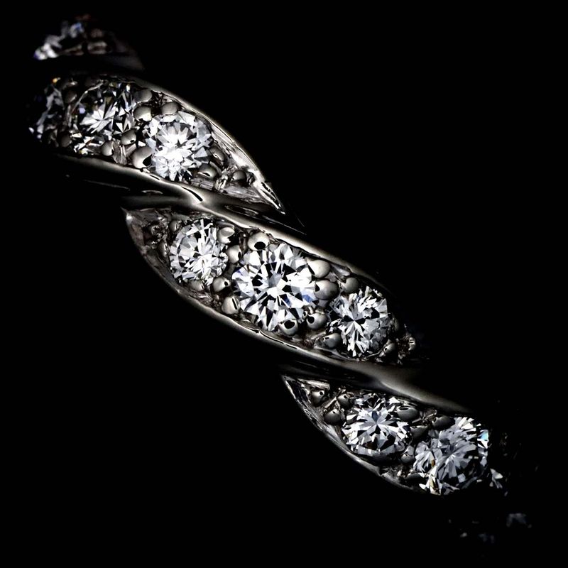 Tiffany & Co. Ring Diamond Pt Platinum