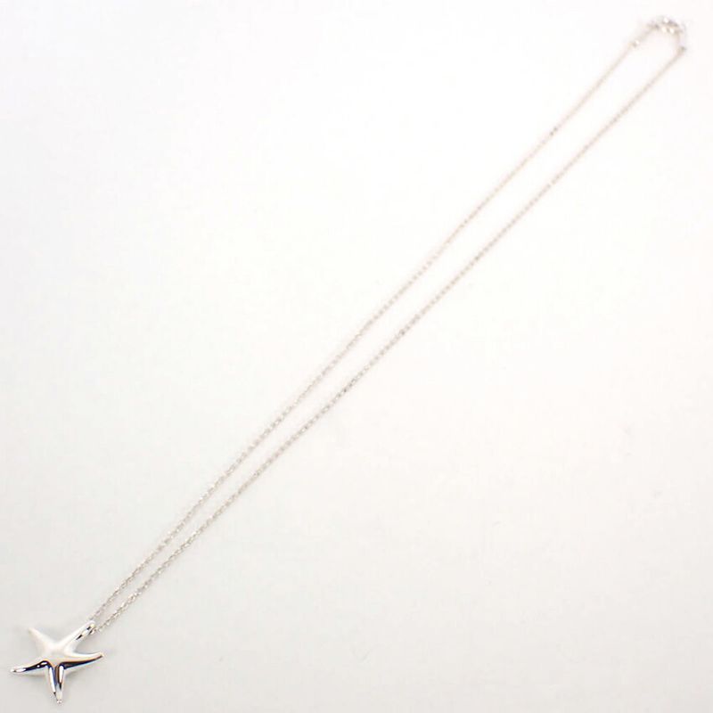 Tiffany & Co. 925 Star Fish Pendant Necklace