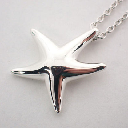 Tiffany & Co. 925 Star Fish Pendant Necklace