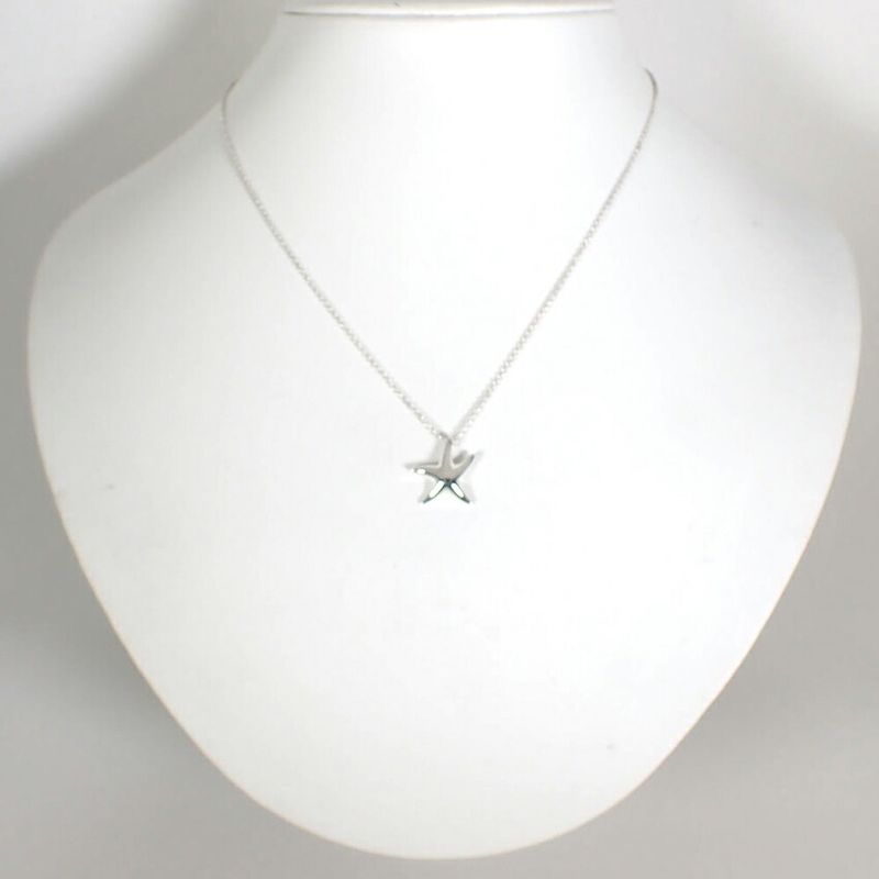 Tiffany & Co. 925 Star Fish Pendant Necklace