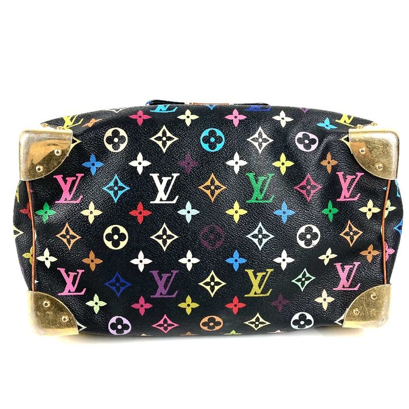 Louis Vuitton Handbag Speedy 30 Monogram Multicolor Canvas