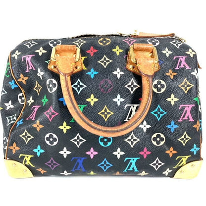 Louis Vuitton Handbag Speedy 30 Monogram Multicolor Canvas
