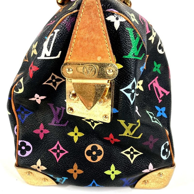 Louis Vuitton Handbag Speedy 30 Monogram Multicolor Canvas