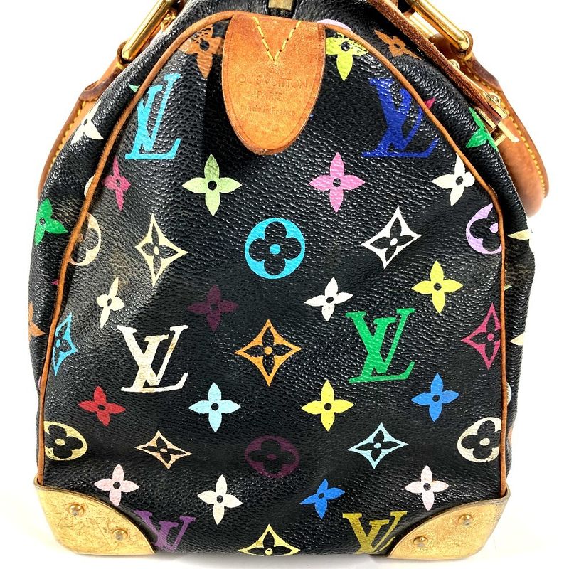 Louis Vuitton Handbag Speedy 30 Monogram Multicolor Canvas