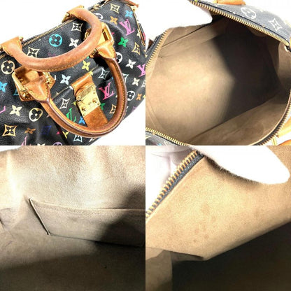 Louis Vuitton Handbag Speedy 30 Monogram Multicolor Canvas