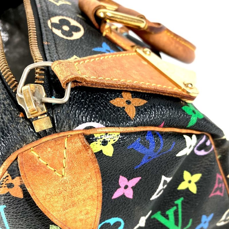 Louis Vuitton Handbag Speedy 30 Monogram Multicolor Canvas