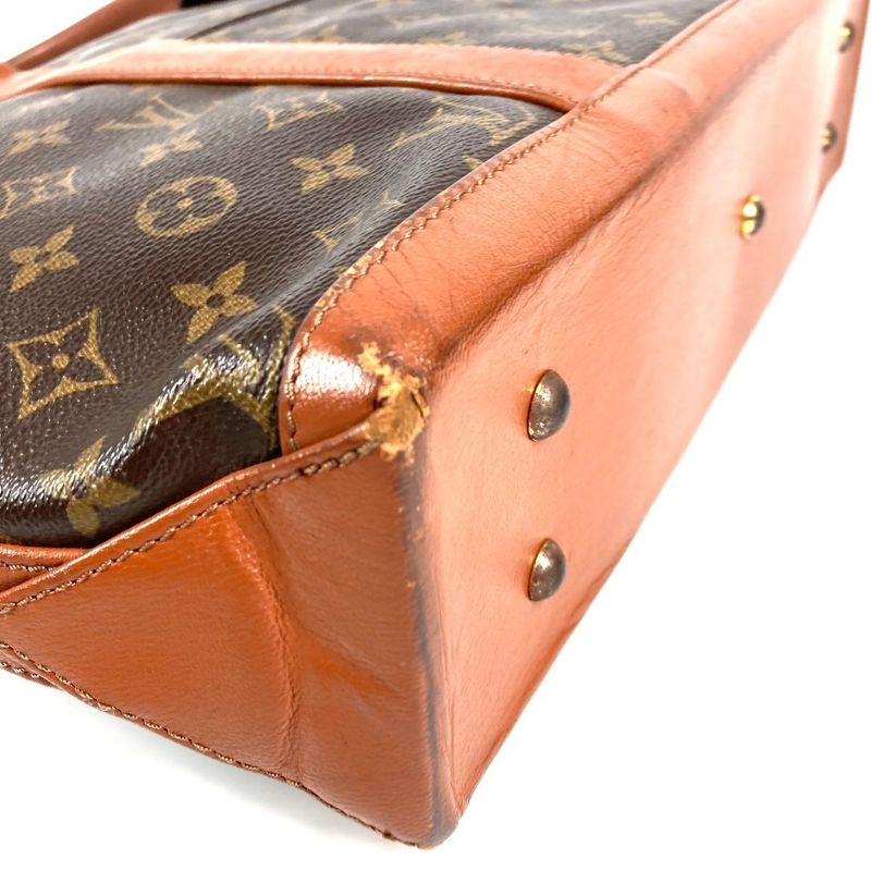 Louis Vuitton Shoulder Bag Weekend PM Monogram Canvas Brown