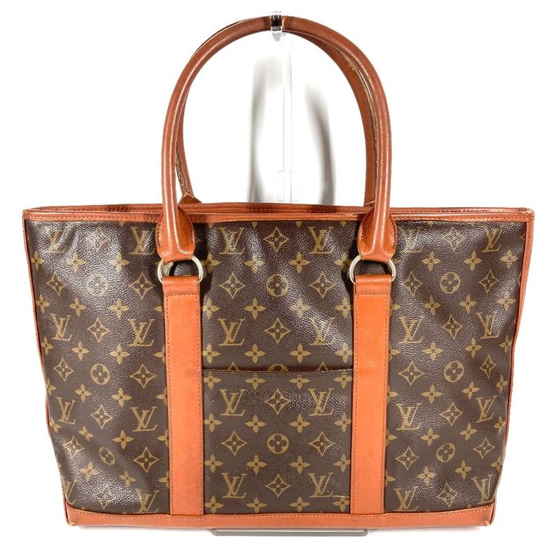 Louis Vuitton Shoulder Bag Weekend PM Monogram Canvas Brown