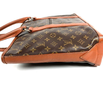 Louis Vuitton Shoulder Bag Weekend PM Monogram Canvas Brown