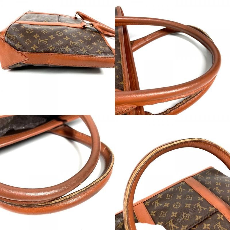 Louis Vuitton Shoulder Bag Weekend PM Monogram Canvas Brown