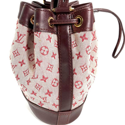Louis Vuitton Shoulder Bag Noelli Monogram Mini Canvas Cerise Red