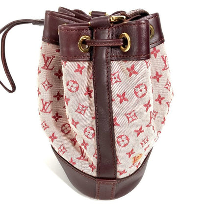 Louis Vuitton Shoulder Bag Noelli Monogram Mini Canvas Cerise Red