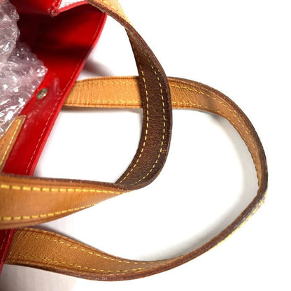 Louis Vuitton Handbag Reed PM Monogram Vernis Rouge Red