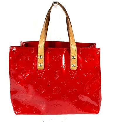 Louis Vuitton Handbag Reed PM Monogram Vernis Rouge Red
