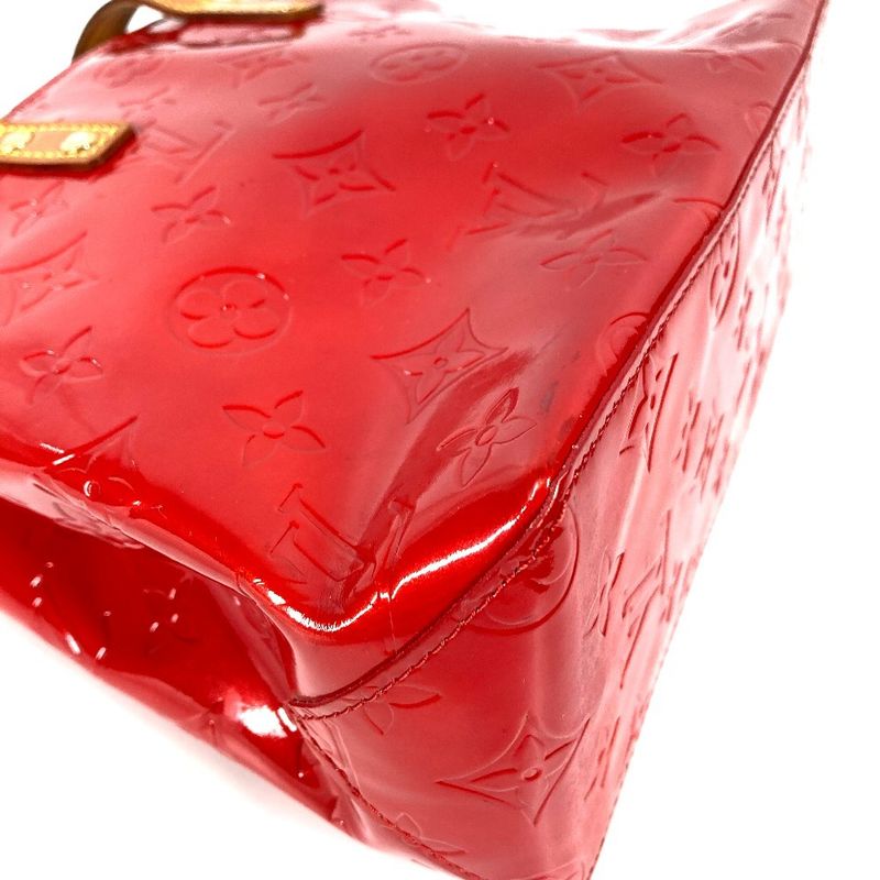 Louis Vuitton Handbag Reed PM Monogram Vernis Rouge Red
