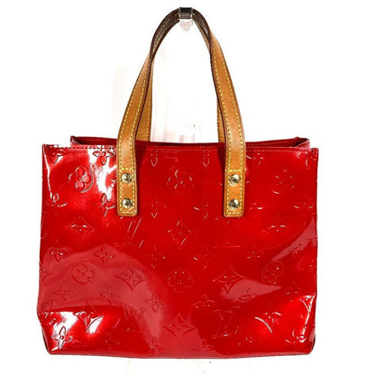 Louis Vuitton Handbag Reed PM Monogram Vernis Rouge Red