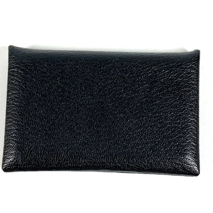 Hermes Coin Case Calvi Chevre Black