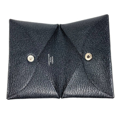 Hermes Coin Case Calvi Chevre Black