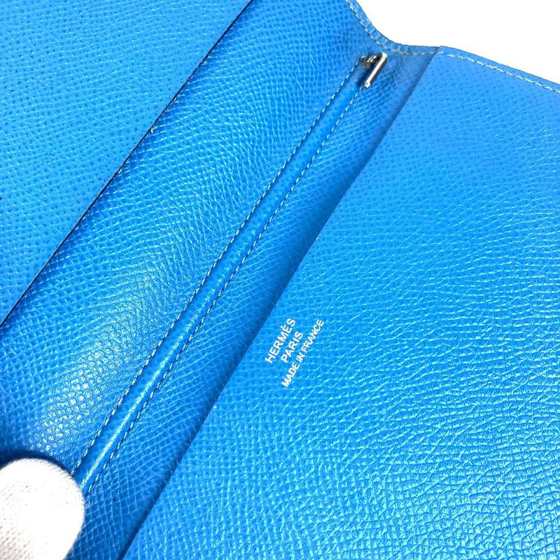 Hermes Notebook Cover Agenda Vision Epsom Blue