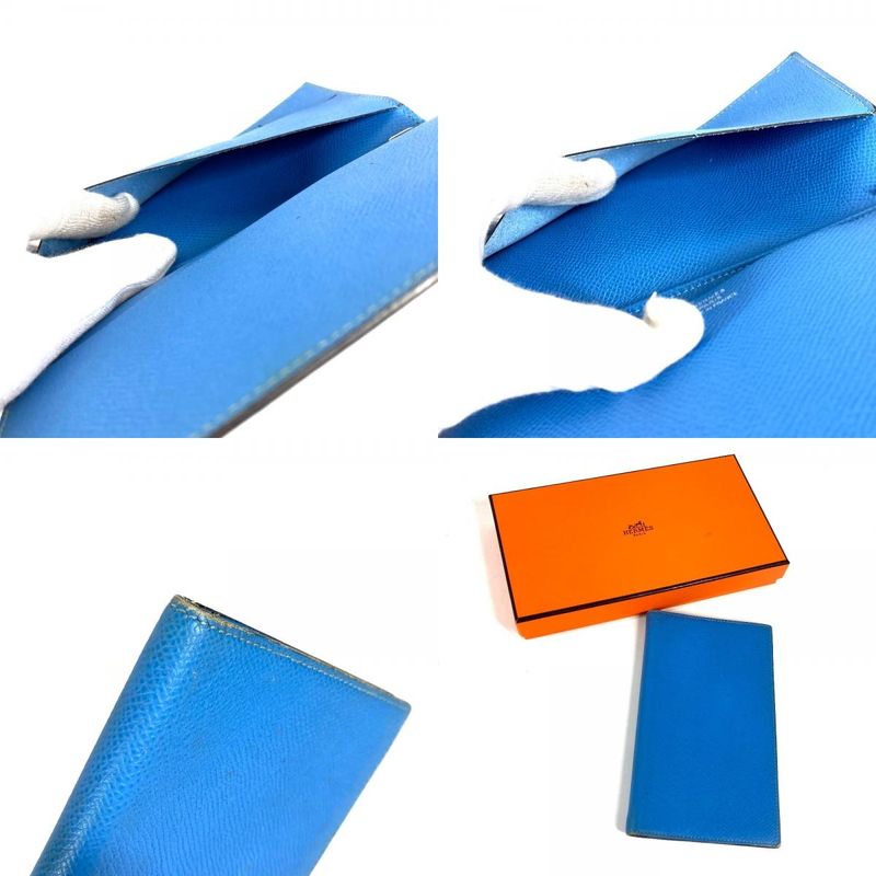 Hermes Notebook Cover Agenda Vision Epsom Blue
