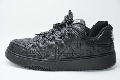 Dior Erl Skater Sneakers Cannage Calfskin — view 2