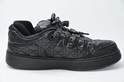 Dior Erl Skater Sneakers Cannage Calfskin — view 3