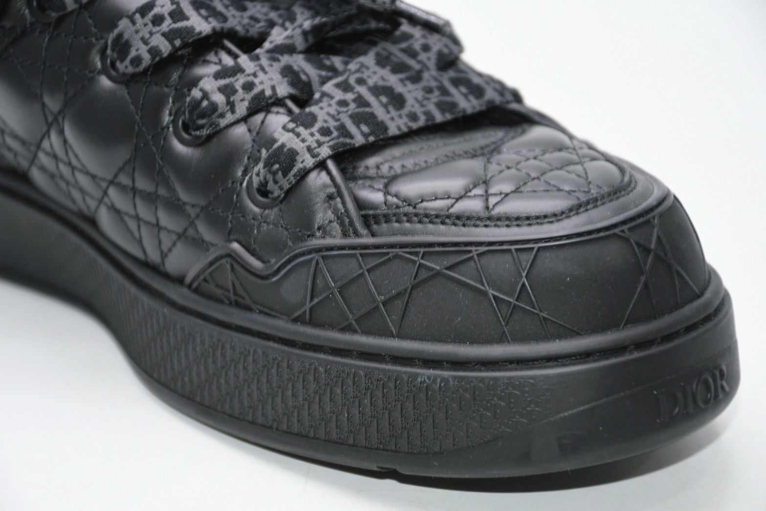 Dior Erl Skater Sneakers Cannage Calfskin — view 6