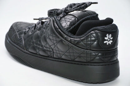 Dior Erl Skater Sneakers Cannage Calfskin — view 8
