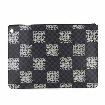 Louis Vuitton Damier Graphite Christopher Nemes Pochette Jour Clutch