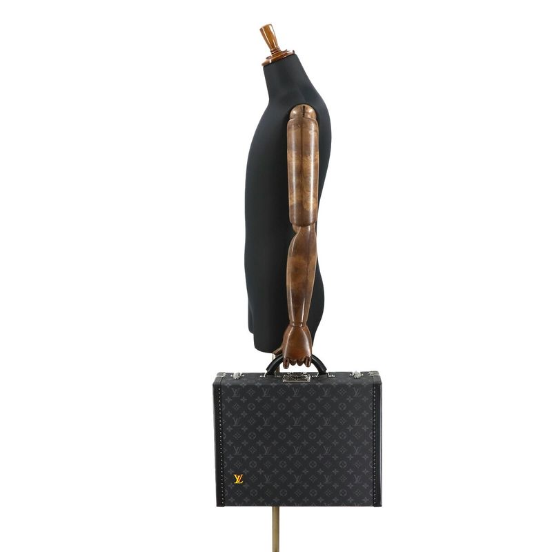 Louis Vuitton Monogram Eclipse President Clasol 45 Trunk Case
