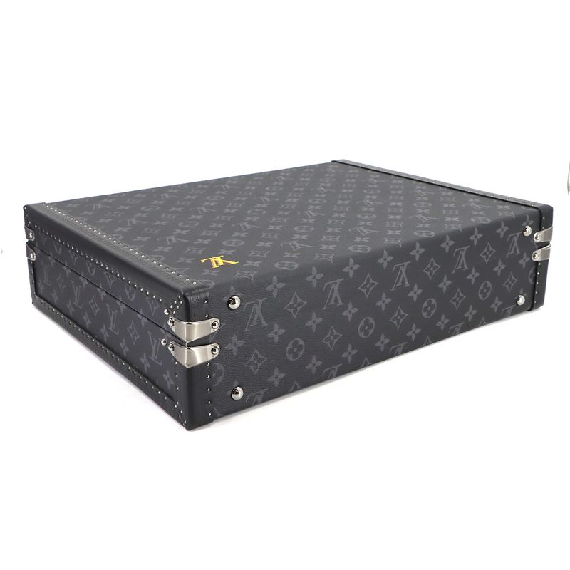 Louis Vuitton Monogram Eclipse President Clasol 45 Trunk Case