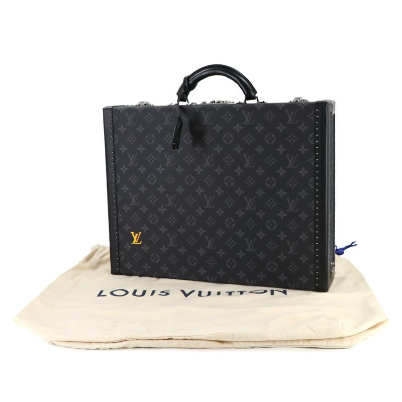 Louis Vuitton Monogram Eclipse President Clasol 45 Trunk Case