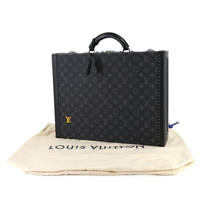 Louis Vuitton Monogram Eclipse President Clasol 45 Trunk Case