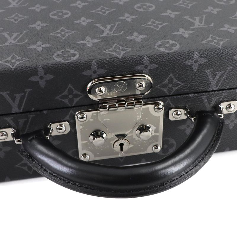Louis Vuitton Monogram Eclipse President Clasol 45 Trunk Case