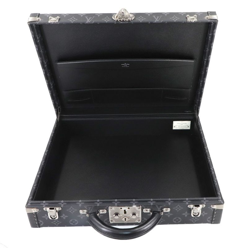 Louis Vuitton Monogram Eclipse President Clasol 45 Trunk Case