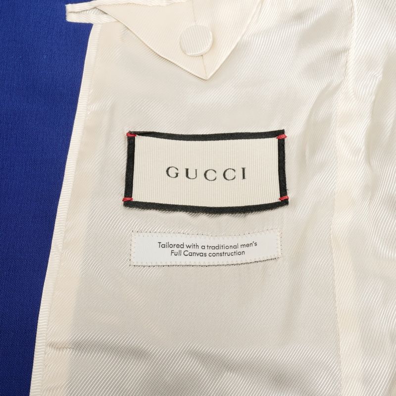 Gucci Jacket 38 Wool Back Logo